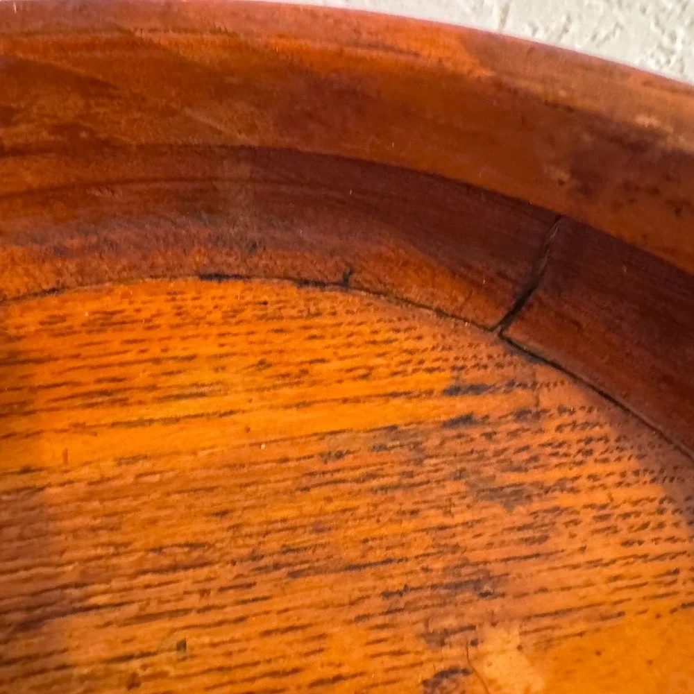 Vintage Strathaus Wood Bowl‎ Home Decoratvie Display Collectible